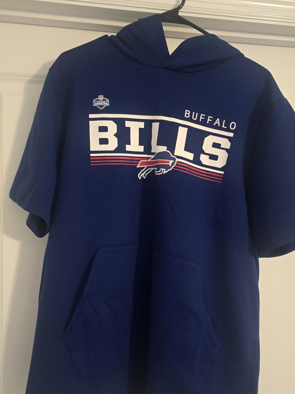 NFL Royal Blue Buffalo Bills Short-Sleeve Hoodie